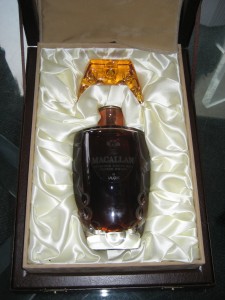 Lalique-bottled Macallan 55