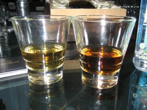 Macallan 10 (left) and Macallan 18 (right)